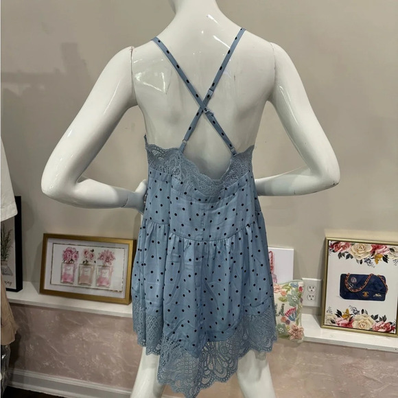 NWOT Free people city wanders trapeze slip size L - Picture 5 of 7